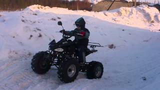 детский квадроцикл armada 110