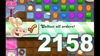 Candy Crush Saga Level 2158 (3 Stars, No boosters)