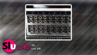 SSL Live 500. Présentation du stage rack ML 32.32
