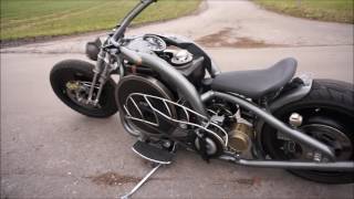 DEUTZ-Rocker Diesel Motorcycle MAH711 Homemade Custom Chopper Bobber