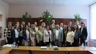 нашу гимназию посетил представитель немецкого посольства