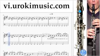 Tự Học Kèn Clarinet J. Balvin, Willy William - Mi Gente Nốt Nhạc Bài Hát Phần#2 um-i687