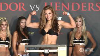 Weigh-In - Fedor vs. Henderson - Strikeforce / M-1 Global - Coenen, Tate , Lawler, Woodley