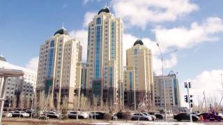 Astana spring / Ice melts / тает лед