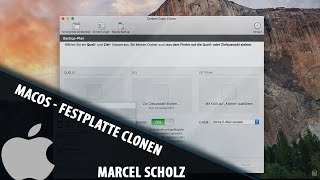 MacOS - Festplatte klonen (Carbon Copy Clone) | Marcel Scholz