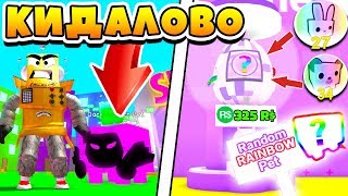 СИМУЛЯТОР ПИТОМЦЕВ РАЗРАБОТЧИК КИНУЛ НА ПИТОМЦЕВ И НА 650 РОБУКСОВ ROBLOX PET SIMULATOR