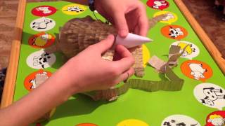 Елка из гофрированной бумаги . Christmas tree made of corrugated paper.