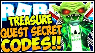 ?ALL SECRET CODES TREASURE QUEST?⚔️ ENDLESS ⚔️ Treasure Quest Roblox?