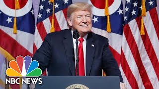 President Donald Trump Talks About Kanye And Kim, But Avoids McCain's Terminal Health | NBC News