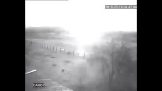 Эксклюзивные кадры падения Боинга в Ростове на Дону  Вид с Александровки