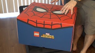 LEGO Spiderman: Homecoming Unboxing + Giveaway!