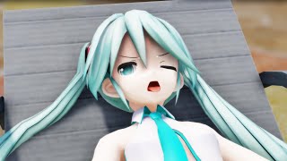 [MMD] Miku is Chilling
