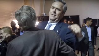 Jeb Bush Chest Bumping In New Campaign Ad