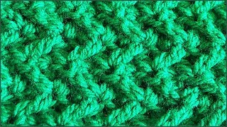 Волнистый коврик. Зигзаг крючком. Простой коврик крючком. Вязание коврика. Коврик крючком. (mat)