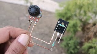 DIY 0-20V DC MOTOR SPEED CONTROLLER