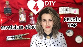 14 Şubat Sevgililer Gününe 4 Tane Kendin Yap Hediye Fikri