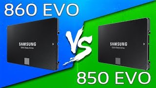 Samsung SSD 860 EVO vs 850 EVO - Comparison