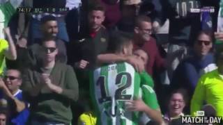 Alexander Alegria Moreno Goal Real Betis vs Barcelona 1-1 La Liga 29 01 2017 HD5