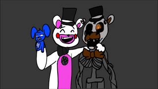 Funtime Freddy meets Molten Freddy ( FNAF UcN animation)