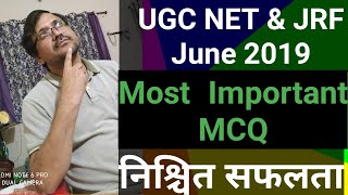 MCQ Related To UGC NET Paper 1