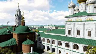 Виртуальная реконструкция Страстного монастыря нач. XX века