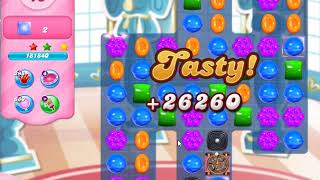 Candy Crush Saga Level 2900 (2nd version, 3 stars, No boosters)