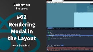 React: Rendering the Modal in the Layout