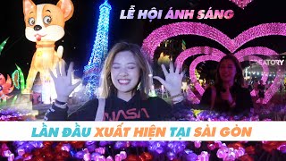 KHÁM PHÁ LỄ HỘI ÁNH SÁNG 2019 LẦN ĐẦU XUẤT HIỆN TẠI SÀI GÒN | FANNY VLOG