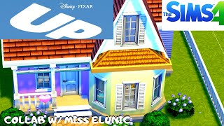 PIXAR'S UP HOUSE SPEED FURNISH// SIMS 4 COLLAB W/ MISS ELUNIC