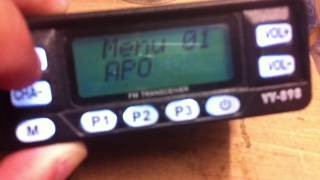 Amateur Radio: Leixen VV-898 2/70 Compact Mobile Radio Part 2