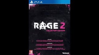 Unboxing Rage 2. Collector’s Edition (PS4) плюс ключи в подарок