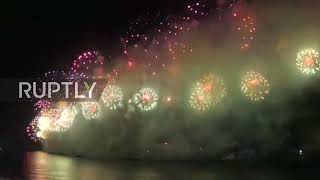 Brazil: Rio rings in New Year with Copacabana fireworks display