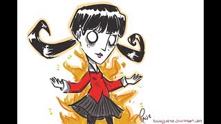 Don't Starve " Willow " (крафт сундука и сбор навоза)
