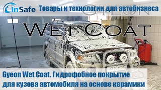 Gyeon Wet Coat. Гидрофобное покрытие для кузова автомобиля на основе керамики