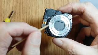 Разборка объектива Panasonic DMC LZ8