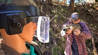 How Tough is a Bullet Proof Face Shield???