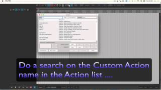 Importing a Custom Action into Reaper's Action List