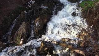 Водопад на пятовском ставке