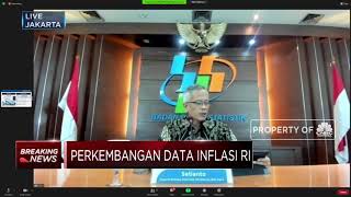 BPS: Inflasi Maret Capai 0,08% (mom) atau 1,37% (yoy)