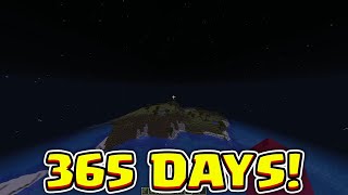 Fly around the world in minecraft 1 YEAR (world record)