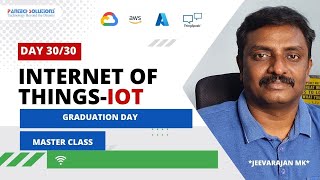 Internet of Things (IoT) Master Class - Day 30/30- Graduation Day - MK Jeevarajan