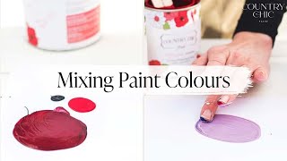 How To Mix Paint Colors - Color Mixing Tutorial - Tints, Tones, Shades and Hues