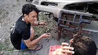 Detik detik Meledaknya air bag gokil