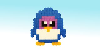 Пингвинчик из пюсла бусин/Penguin from PYSSLA