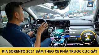 Kia Sorento 2021 bám theo xe phía trước NHƯ HÌNH VỚI BÓNG nhờ tính năng này