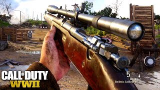 Call of Duty: World War 2 SNIPER GAMEPLAY !! (COD: WW2 Multiplayer)