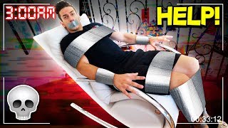 *EXTREME* DUCT TAPE CHALLENGE AT 3AM! ?