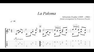 Chitarra Classica - Yradier - La Paloma