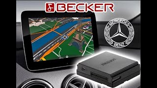 Обновление навигации Becker MAP PILOT для Mercedes-Benz. Прошивка.  Карты Европа, Украина