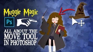 The Move Tool - Photoshop ⚡ Wizardry Tutorial